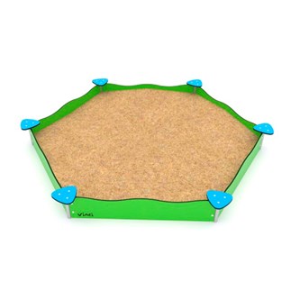 SOLO sandkasse hexagon 0802-1