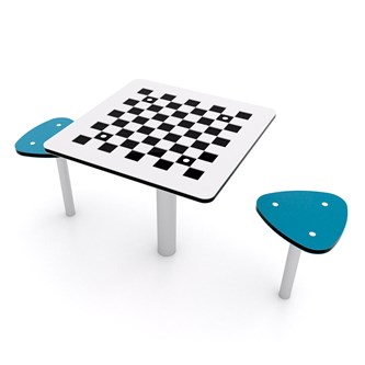 SOLO sjakkbord med krakker 0817