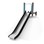 SOLO sklie og plattform 150 cm WD1443