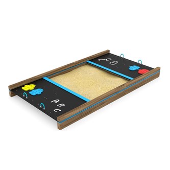 SOLO sandkasse  og lokk 380x214 cm WD1457