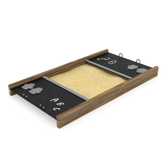 SOLO sandkasse  og lokk 380x214 cm WD1457