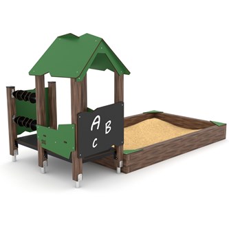 SOLO sandkasse og lekehus WD1455