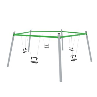 SWING ST huskestativ m/5 huskeseter ST0515