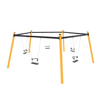 SWING ST huskestativ m/5 huskeseter ST0515