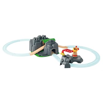BRIO kran og fjelltunnel