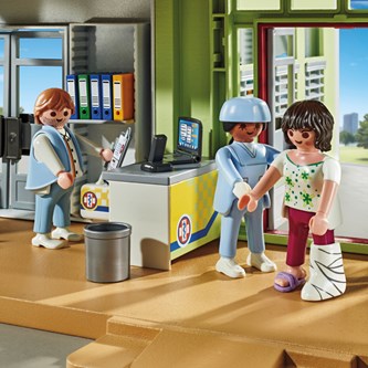 Playmobil sykehus
