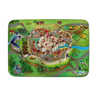 Leketeppe eventyrverden 130x180 cm