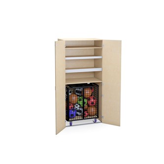 Norden materialskap Sport 100x60x210 bjørk