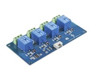 4 relèkort for solenoider