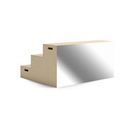 Scenemodul Idun 3 trinn 120 cm speil