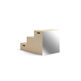 Scenemodul Idun 3 trinn 60 cm speil