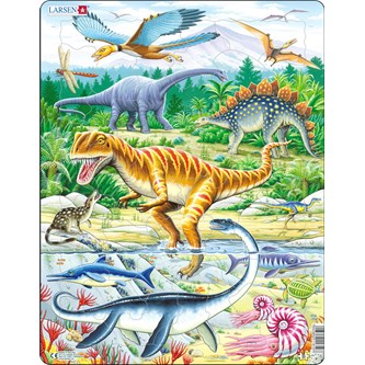 Puslespill dinosaur