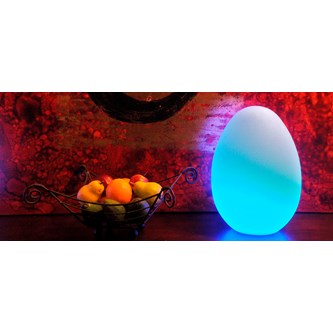 Lysende egg 42x30 cm