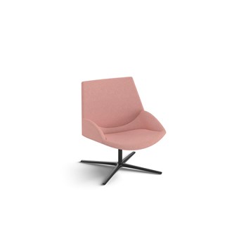 Lenestol Size lavt kryss svart