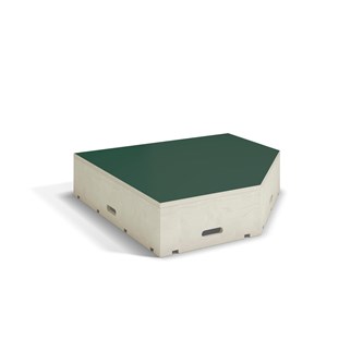 FIXA podie hvitpigmentert pentagon 88