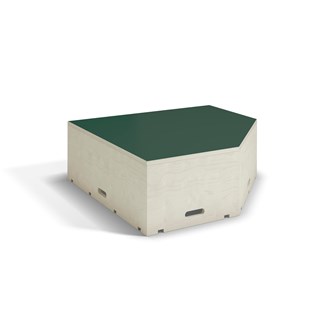 FIXA podie hvitpigmentert pentagon 88