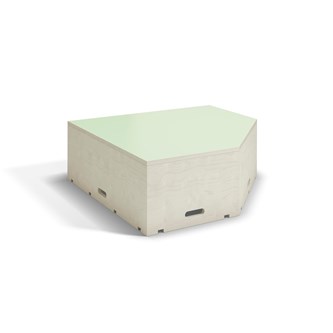 FIXA podie hvitpigmentert pentagon 88