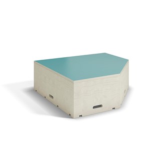 FIXA podie hvitpigmentert pentagon 88