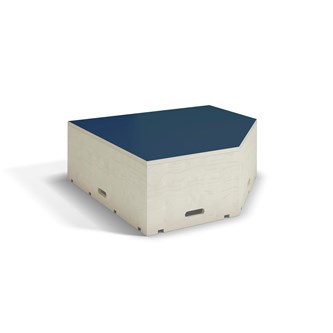 FIXA podie hvitpigmentert pentagon 88