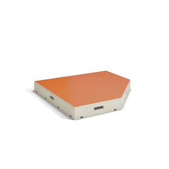 FIXA podie hvitpigmentert pentagon 88