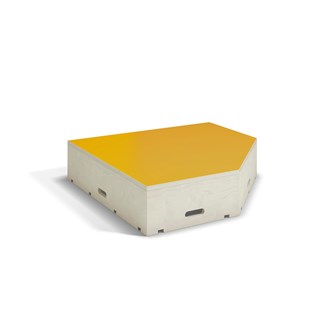 FIXA podie hvitpigmentert pentagon 88