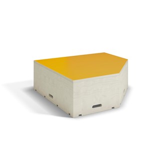 FIXA podie hvitpigmentert pentagon 88