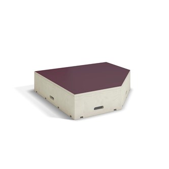 FIXA podie hvitpigmentert pentagon 88