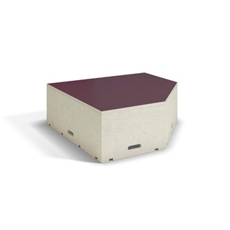 FIXA podie hvitpigmentert pentagon 88