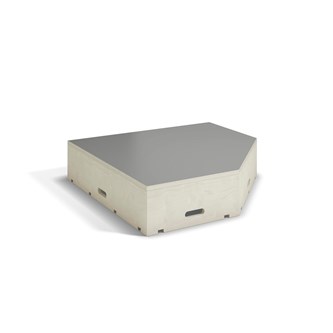 FIXA podie hvitpigmentert pentagon 88