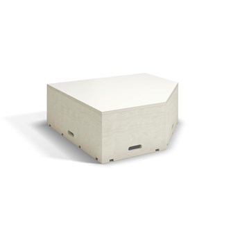 FIXA podie hvitpigmentert pentagon 88