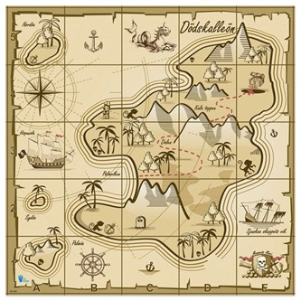 Bee-Bot matte skattekart