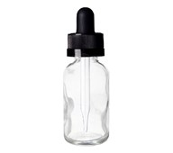 Dryppeflaske, glass 25 ml 10 stk/pk