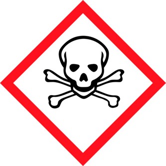 Advarselsetikett Giftig
