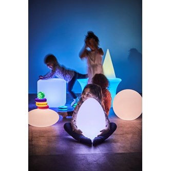 Sensorisk lysende egg H42 cm