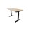 Skrivebord Chat FSC 140x80 cm svart