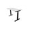 Skrivebord Chat FSC 140x80 cm svart