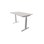 Skrivebord Chat FSC 140x80 cm sølv
