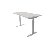 Skrivebord Chat FSC 100x60 cm sølv
