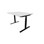 Skrivebord Chat FSC 120x80 cm svart