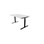 Skrivebord Chat FSC 140x80 cm svart