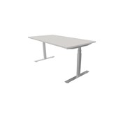 Skrivebord Work 160x80 cm E-motion Sølv