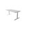Skrivebord Chat FSC 180x80 cm sølv