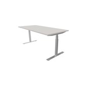 Skrivebord Work 180x80 cm E-motion Sølv