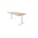 Skrivebord Chat FSC 180x80 cm hvitt