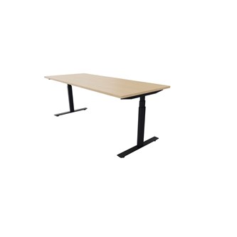 Skrivebord Work FSC HT 200x80 cm svart