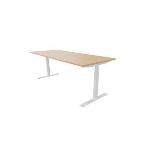 Skrivebord Work FSC HT 200x80 cm hvitt