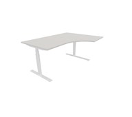 Skrivebord Chat FSC høyre 160x120 cm hvitt