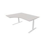 Skrivebord Work FSC HT venstre 160x120 cm hvitt