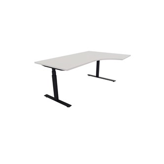 Skrivebord Chat FSC høyre 180x120 cm svart