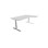 Skrivebord Chat FSC høyre 180x120 cm sølv